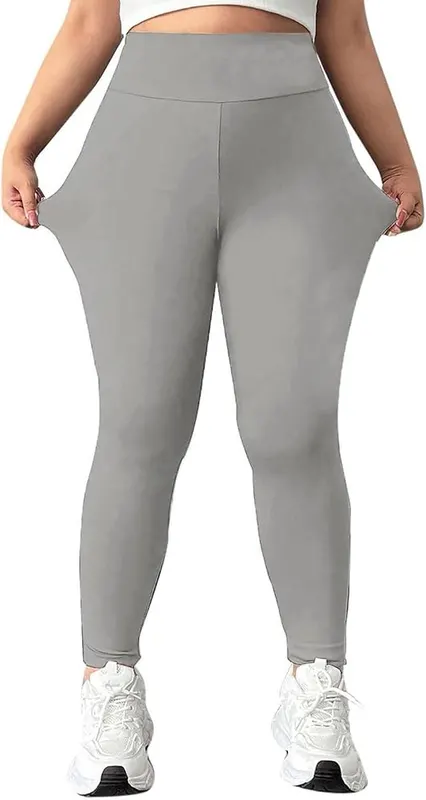 Generic Fleece Leggings H1 Light Gray – Fabric