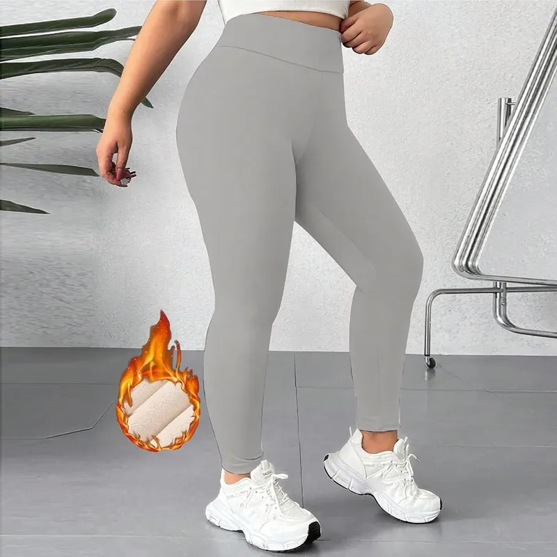 Generic Fleece Leggings H1 Light Gray – product photo 7 of 7
