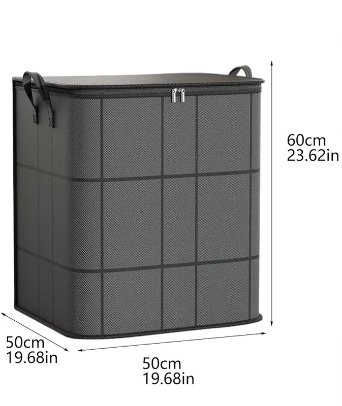 Generic Foldable Fabric Storage Bag Large Capacity – No Assembly Required & Large Capacity