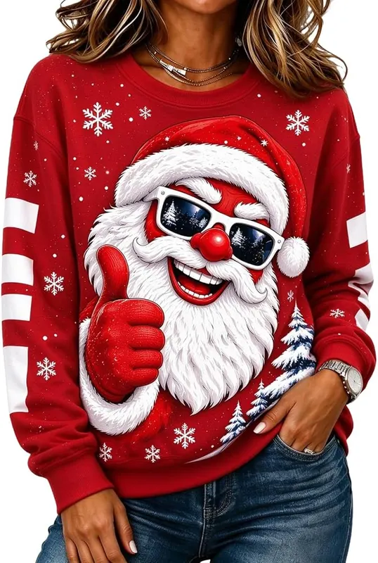 Generic Funny Christmas Shirts A011red – Material