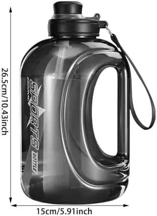 Generic Gallon Water Bottle – Dual-scale volume markings