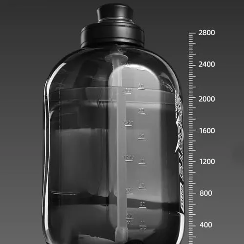 Generic Gallon Water Bottle – Hard transparent plastic body