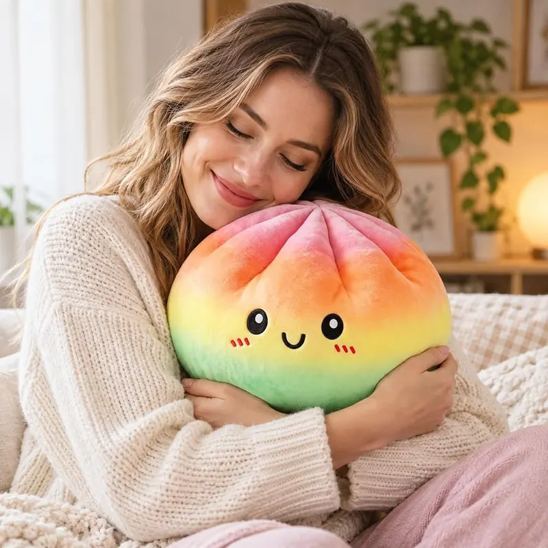 Generic Giant Dumpling Pillow Slow Rebound Plush – product photo 3 of 3