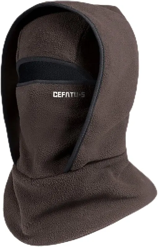 Generic Goggle Friendly Balaclava Durable in Coffee