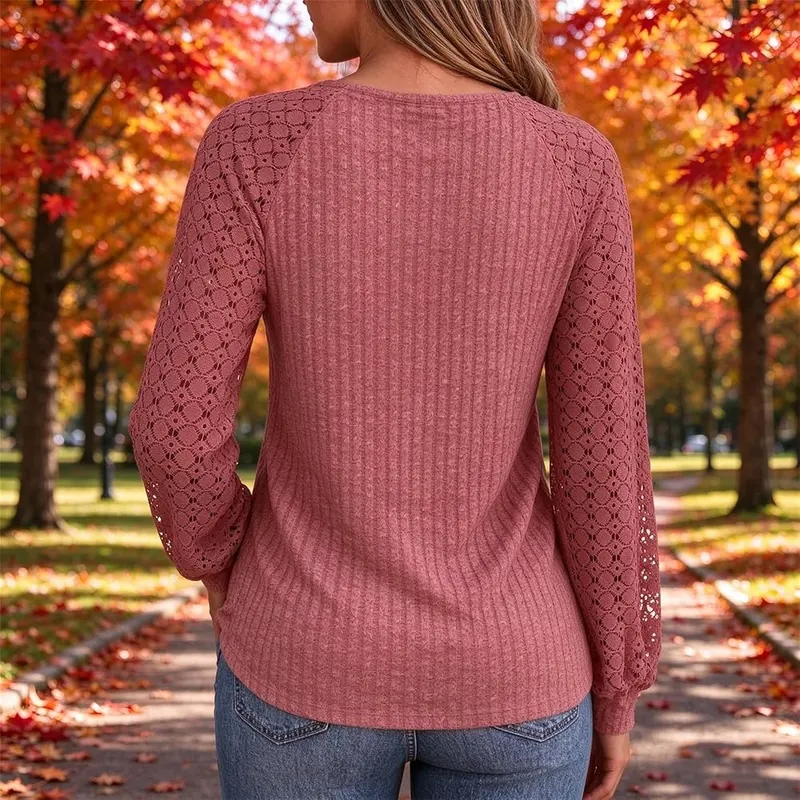 Generic Henley Shirts A008-red Large – Classic Button Detail