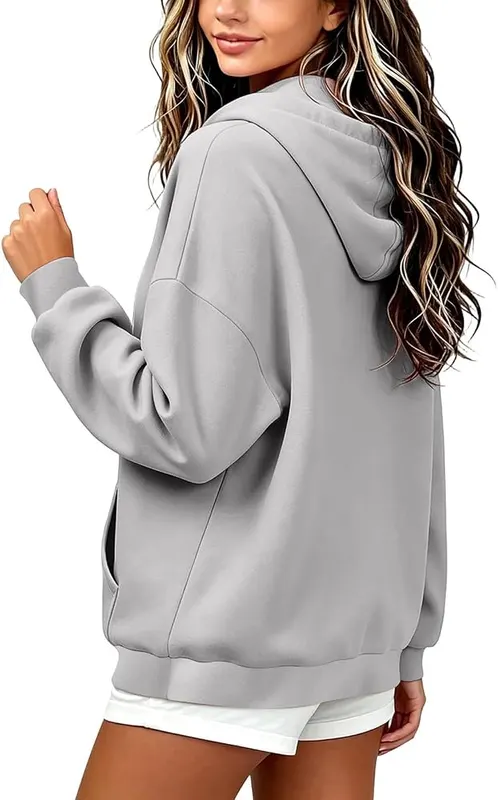 Generic Hoodies for Boys Kids Zip Up – Solid color for easy matching