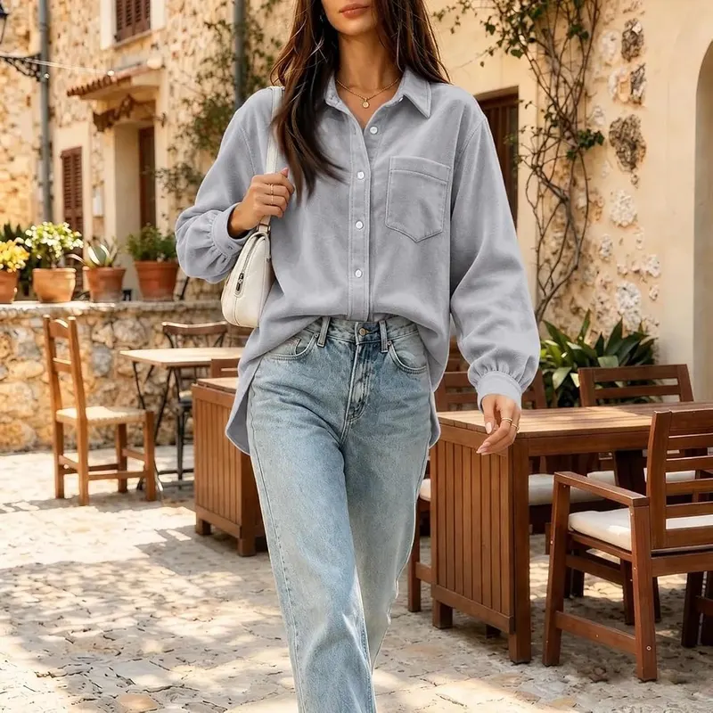 Generic Light Weight Sweatshirt A003gray – product photo 7 of 9