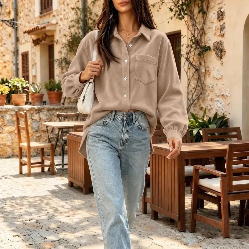 Generic Light Weight Sweatshirt A004khaki Large – ccasion