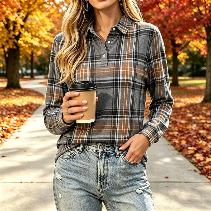 Generic Long Sleeve Henley Shirts A004gray 3X-Large – product photo 7 of 8
