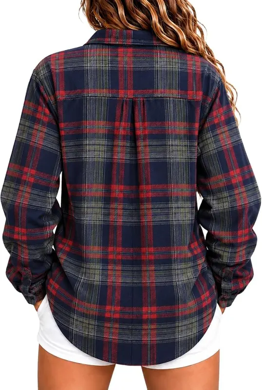 Generic Loose Long Sleeve Shirts A008multicolor – product photo 5 of 8