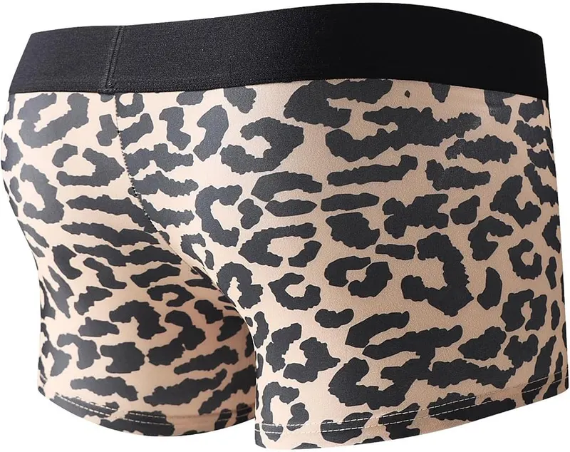Generic Men’s Sexy Open Front Underwear Leopard – Occasion