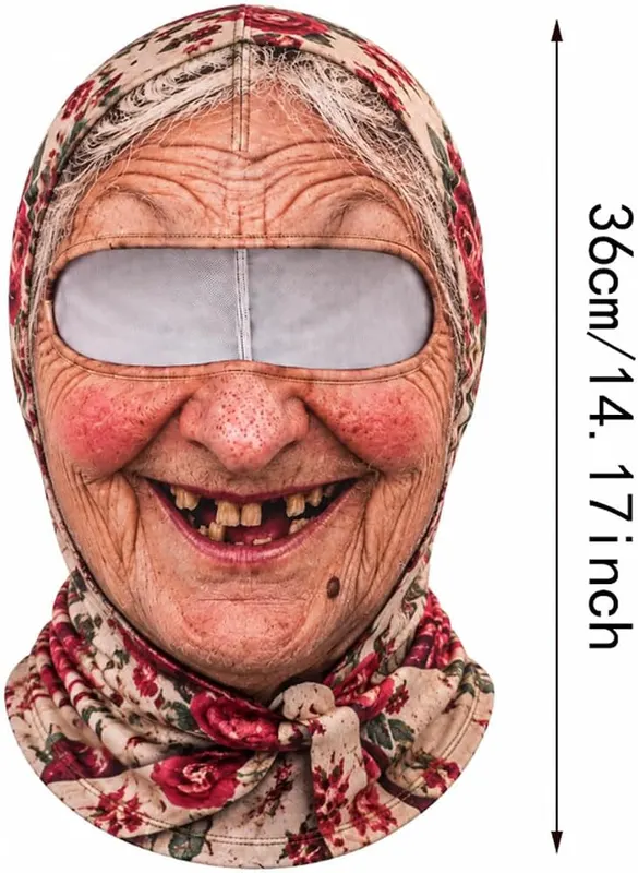 generic Novelty Windproof Face Cover Thermal Full – product photo 2 of 7