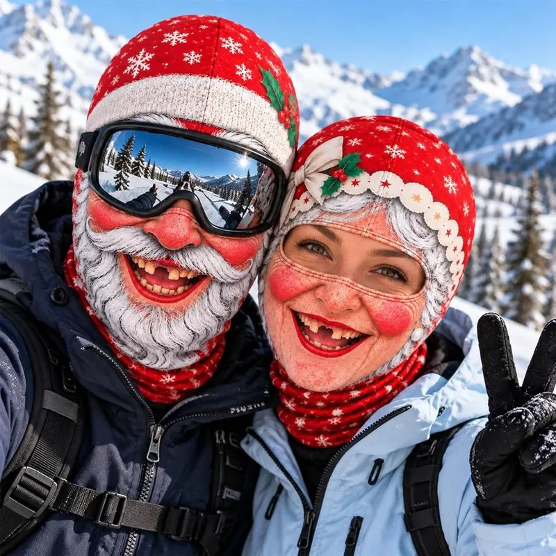 Generic Old Man Ski Mask Balaclava Face – Full head and neck coverage design