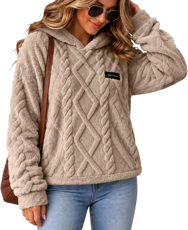 Generic Oversized Hoodie A001-khaki – Relaxed Oversized Fit
