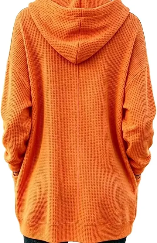 Generic Oversized Hoodies A001-orange – Long sleeves for cool days