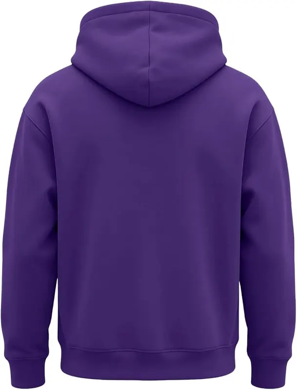 Generic Oversized Hoodies A10 Light Purple – product photo 5 of 6