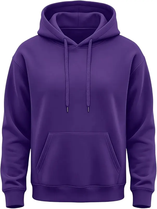 Generic Oversized Hoodies A10 Light Purple – product photo 6 of 6