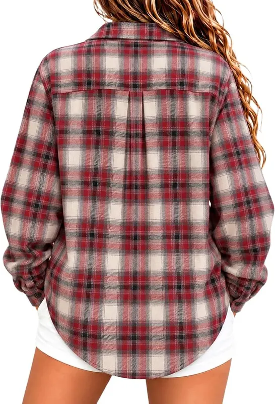 Generic Oversized Shirts A013vermilion – Match