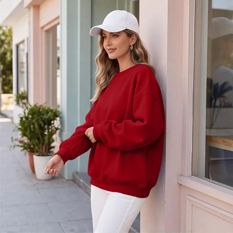 Generic Oversized Sweatshirt A013red – Design