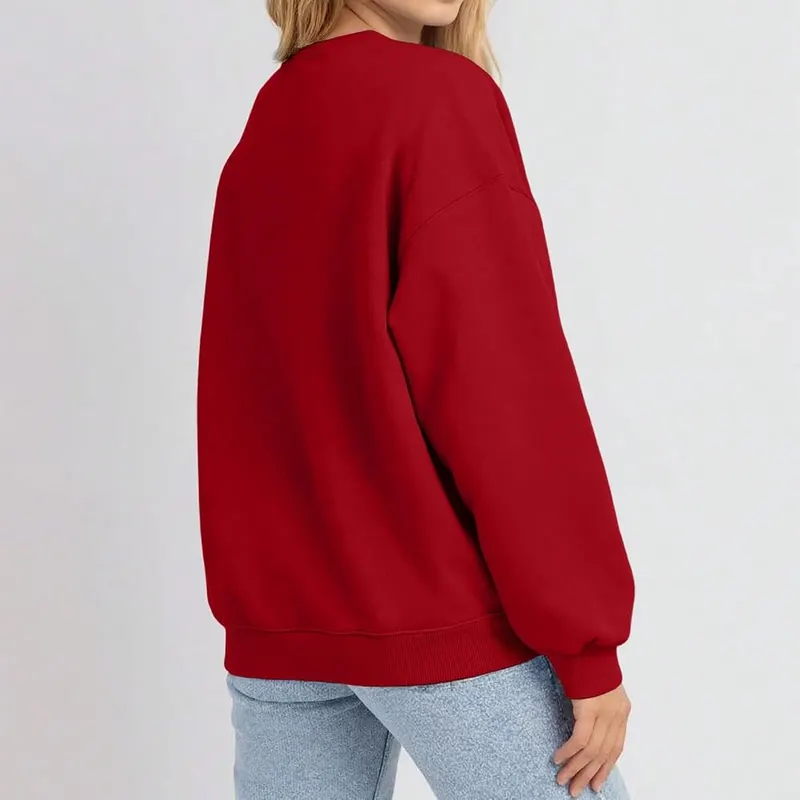 Generic Oversized Sweatshirt A013red – Match