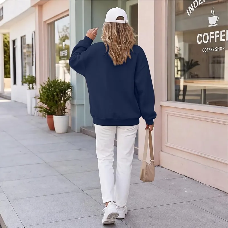 Generic Oversized Sweatshirts A010navy – Occasion