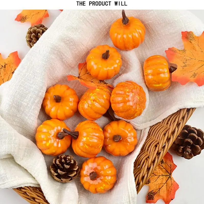 Generic Porch Pumpkins – Classic orange and yellow finish