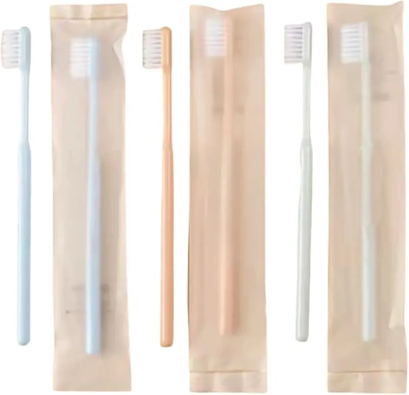 Generic Prepasted Soft Bristles 20 Pack Toothbrush in White