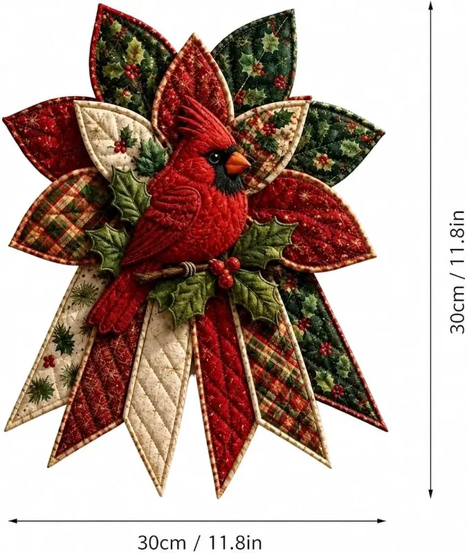 Generic Quilted Christmas Door Hanging DIY Sewing – product photo 6 of 6