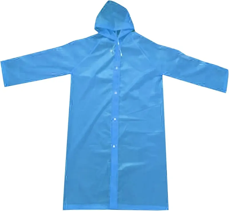 Generic Rain Ponchos in Blue