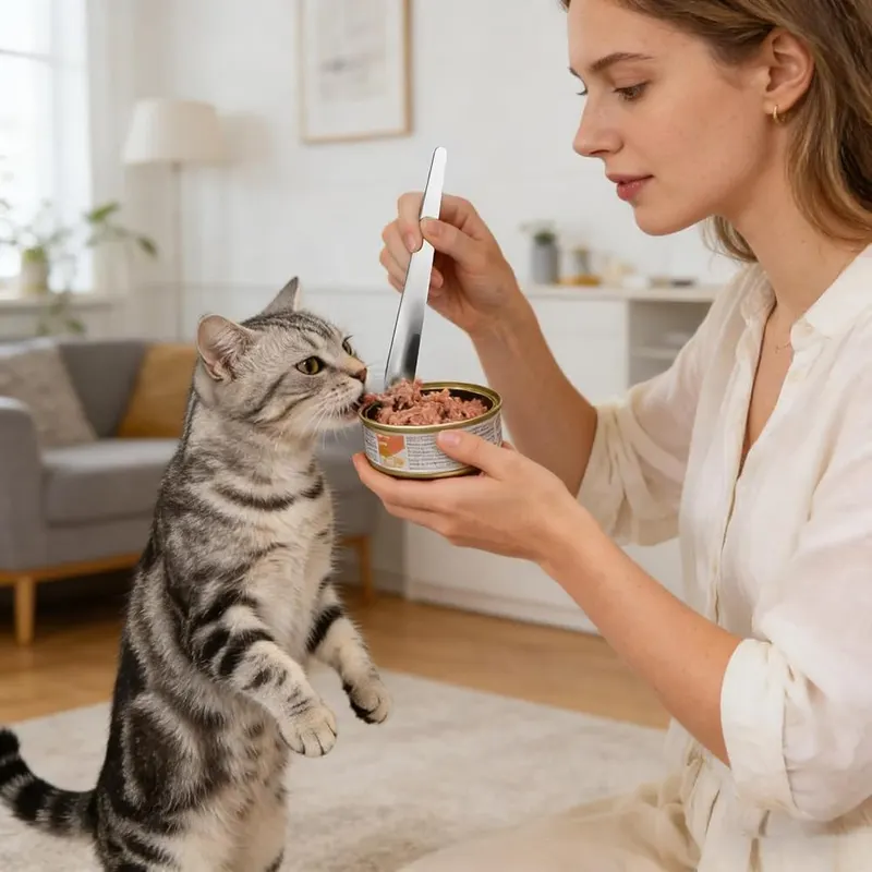 Generic Stainless Steel Cat Spoon – Fully dishwasher safe design