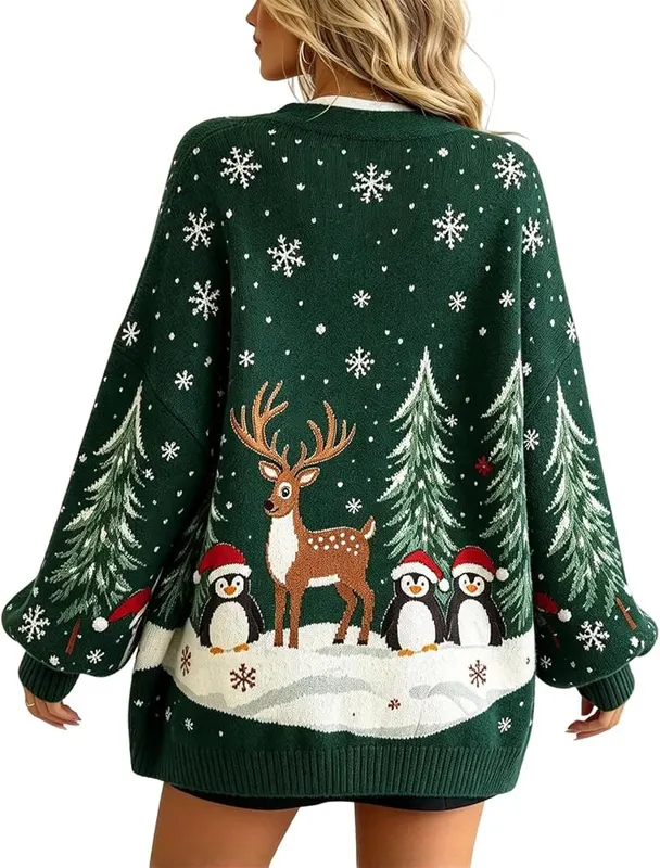 Generic Sweater Jacket Y2K – Premium Soft Knit Fabric