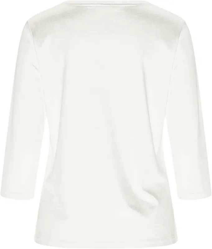 Generic Velvet Shirts A014- White – Crew Neck Design：High tight collars create neck discomfort