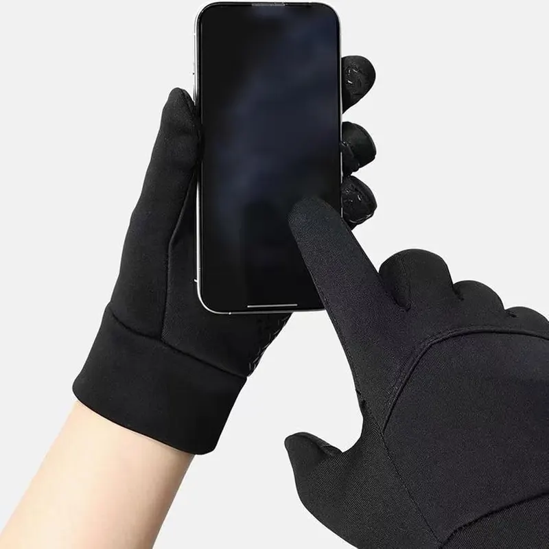 Generic Warm Non Slip Gloves Mobile Compatible Black – product photo 5 of 6