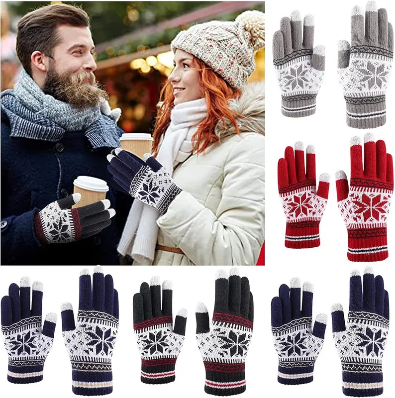 Generic Windproof Fleece Lined Gloves Touch Screen – product photo 7 of 7