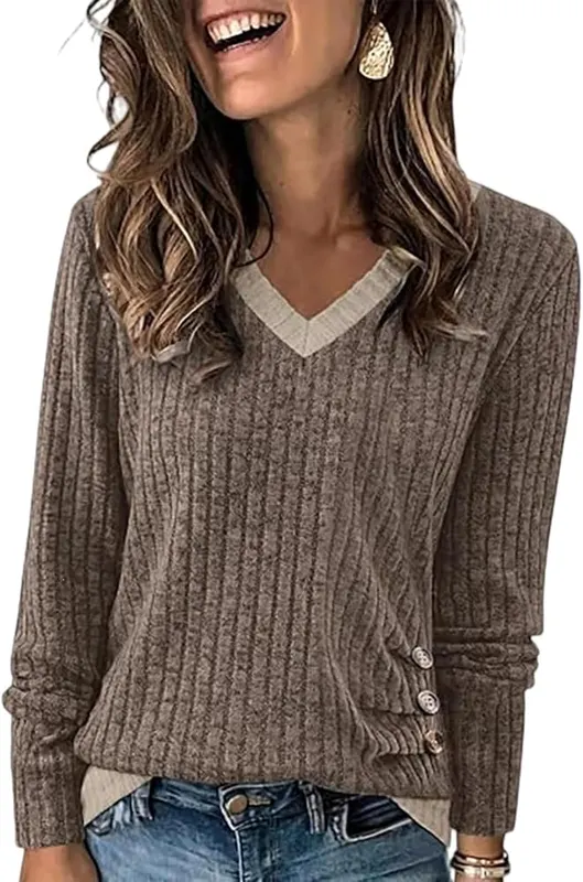 Generic Winter Sweaters A004khaki Small – Material
