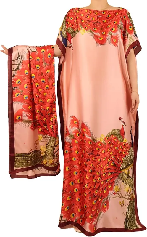 Generic Women Kaftan & Scarf – product photo 2 of 8