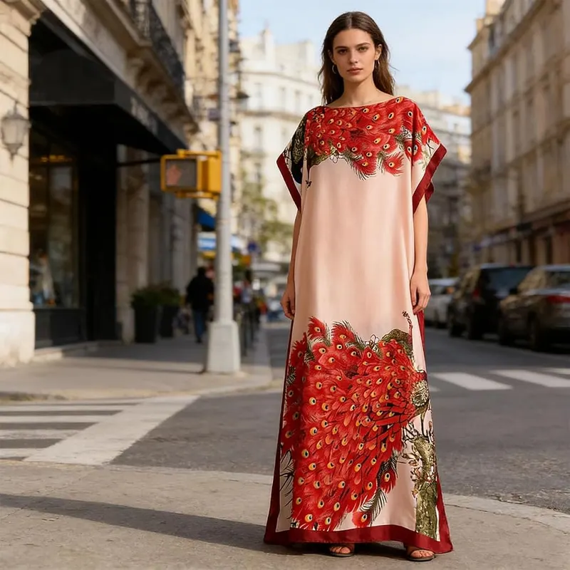 Generic Women Kaftan & Scarf – product photo 8 of 8