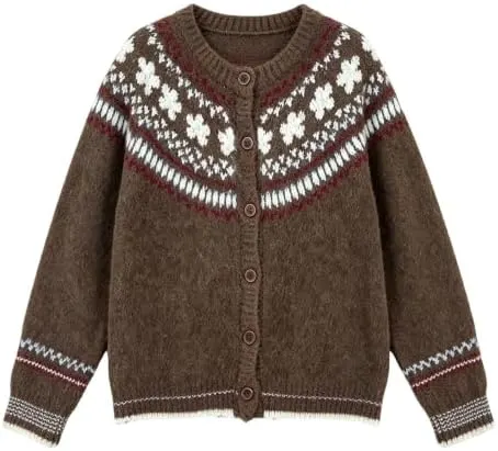 Generic Womens Cardigan Sweaters Long Sleeve Button – Comfortable long sleeve design