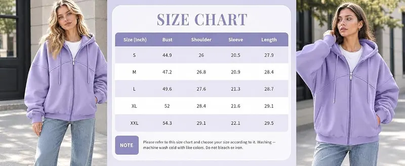 Generic Womens Hoodies Pullover Oversized Fleece Varsity A008white – Match