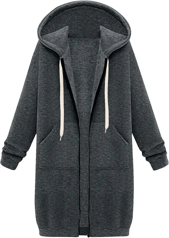 Generic Zipper Hoodies H7 Gray in H7 Gray