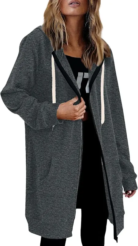 Generic Zipper Hoodies H7 Gray – Fabric
