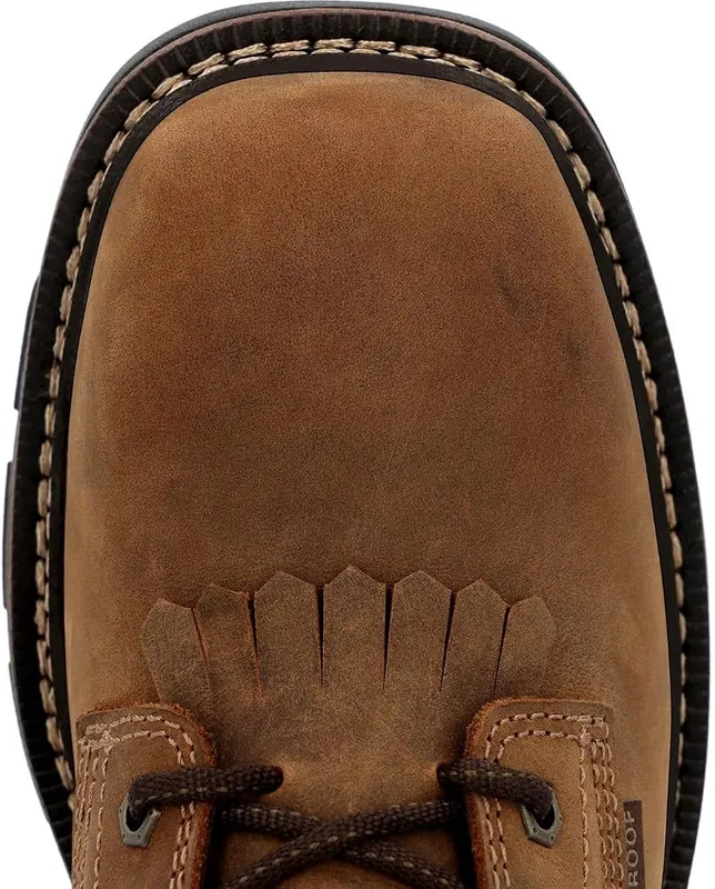 Georgia Boot Carbo-Tec FLX Waterproof Lacer Work Boot – Extra wide platform TPU Shovel Shank XL