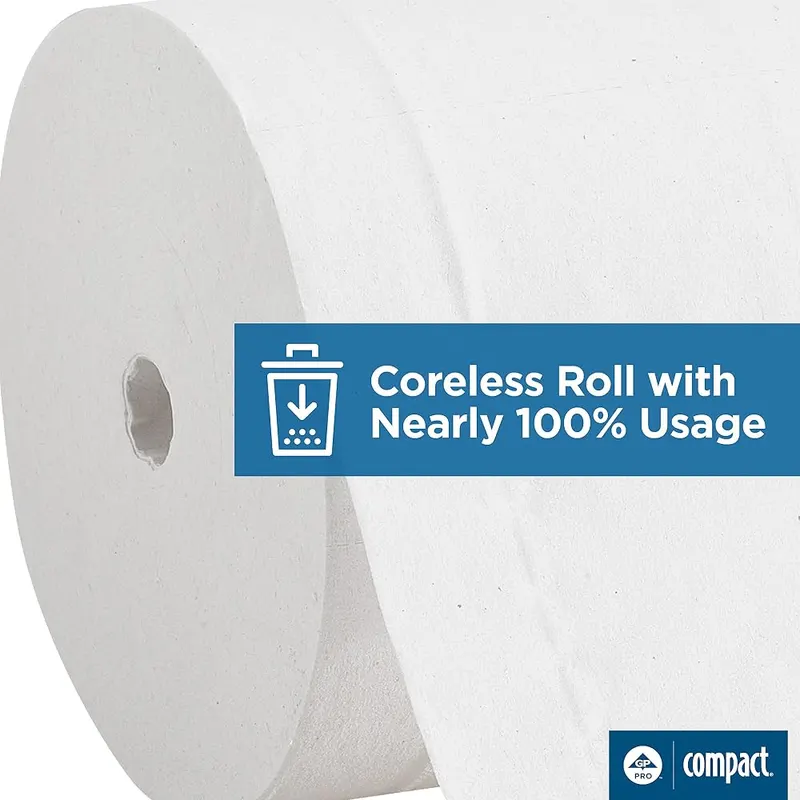 Georgia-Pacific Compact 2-Roll Vertical Coreless High-Capacity Toilet עשן – product photo 9 of 9