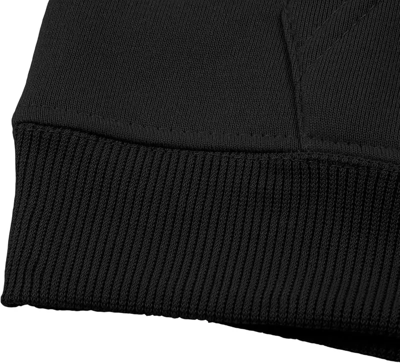 Girls Sweatsuit Drop Shoulde Pullover Tops Black – product photo 8 of 8