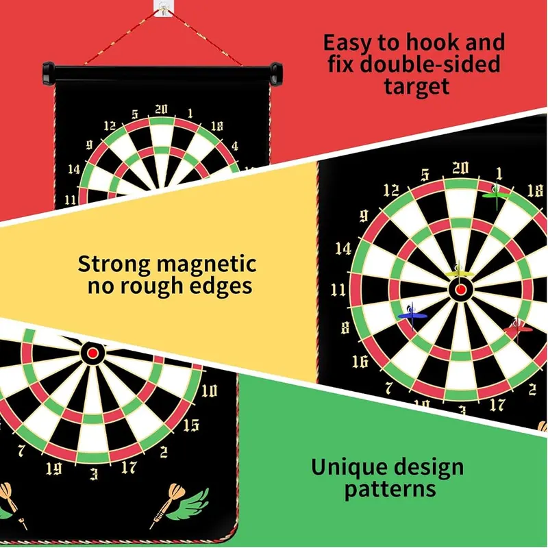 Gitus Magnetic Dart Board Games – Two to five player game