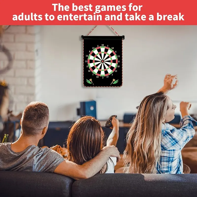 Gitus Magnetic Dart Board Games – Nylon board material