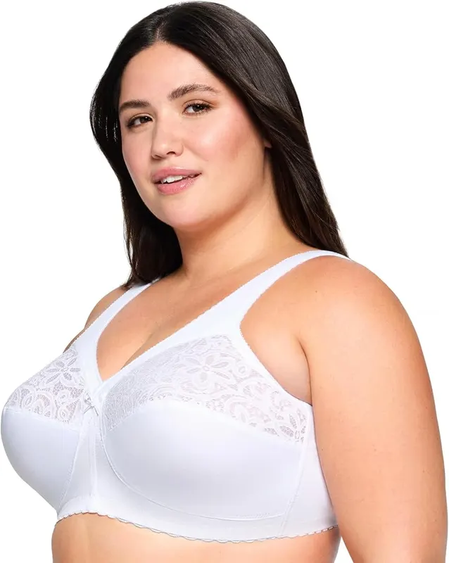 Glamorise Full Figure Plus Size MagicLift Cotton – product photo 7 of 9