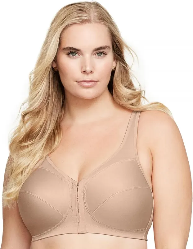 Glamorise Posture Back Front-Closure Full Figure Plus – product photo 8 of 9