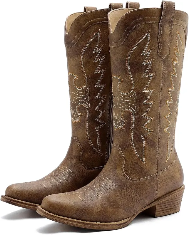 GLOBALWIN Cowboy Boots 25yy08 Camel in 25yy08 Camel