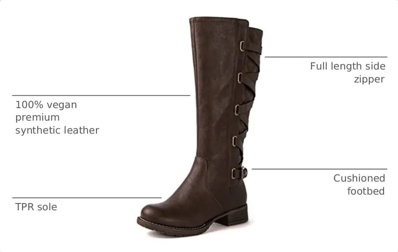 GLOBALWIN Women’s Brown Boots – product photo 3 of 8